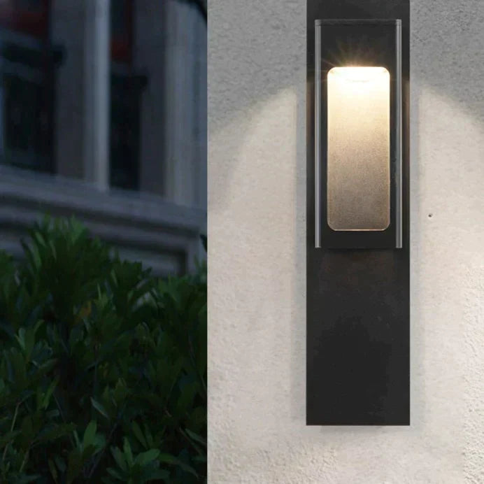 Charlotte's IP67 Waterproof Outdoor LED Wall Light with Motion Sensor - Stylish Garden and Porch Sconce