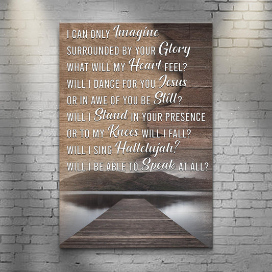 Wooden plaque with engraved text on a brick wall background