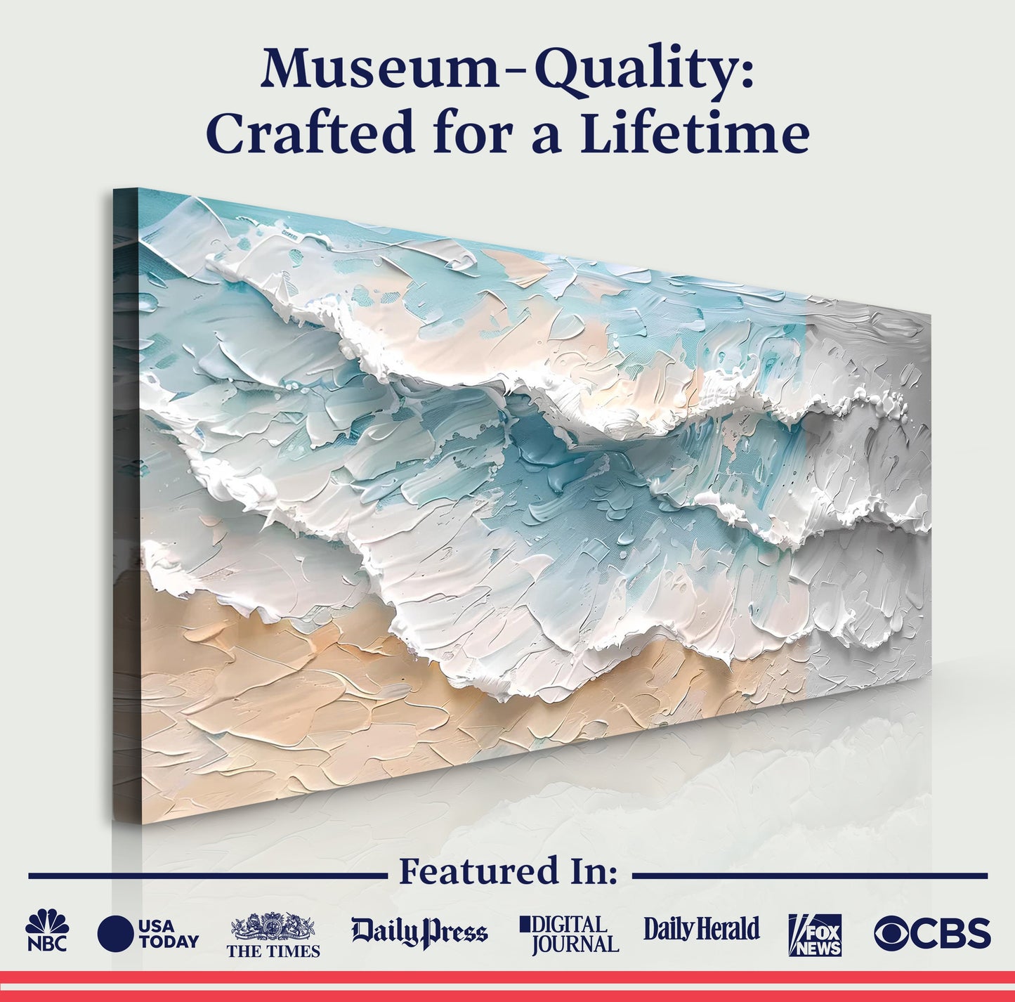 Blue Ocean Coastal Wall Art