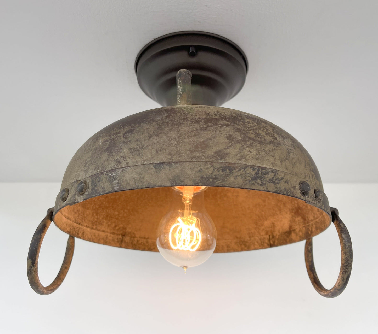 Iron Rustic Industrial Ceiling Light Fixture