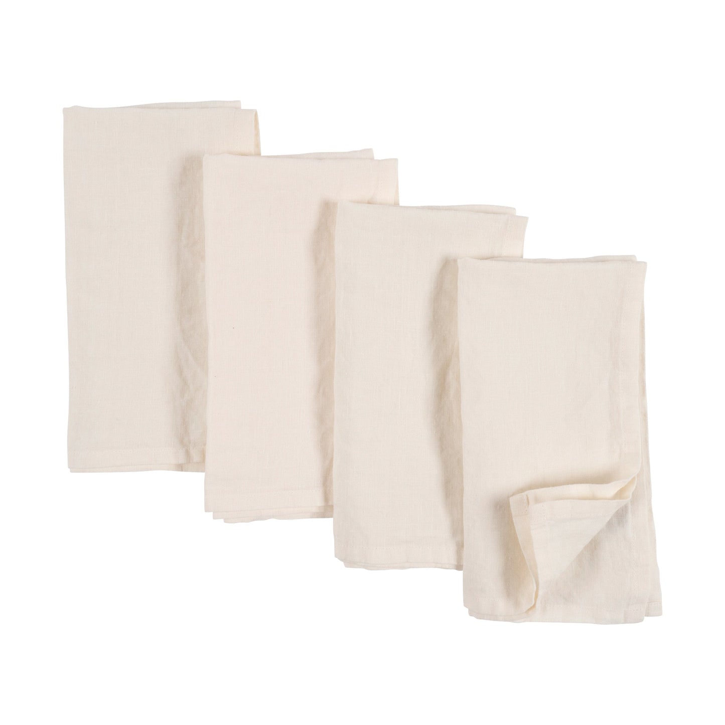 KAF Home Verona 100% Stone Washed Linen Napkins