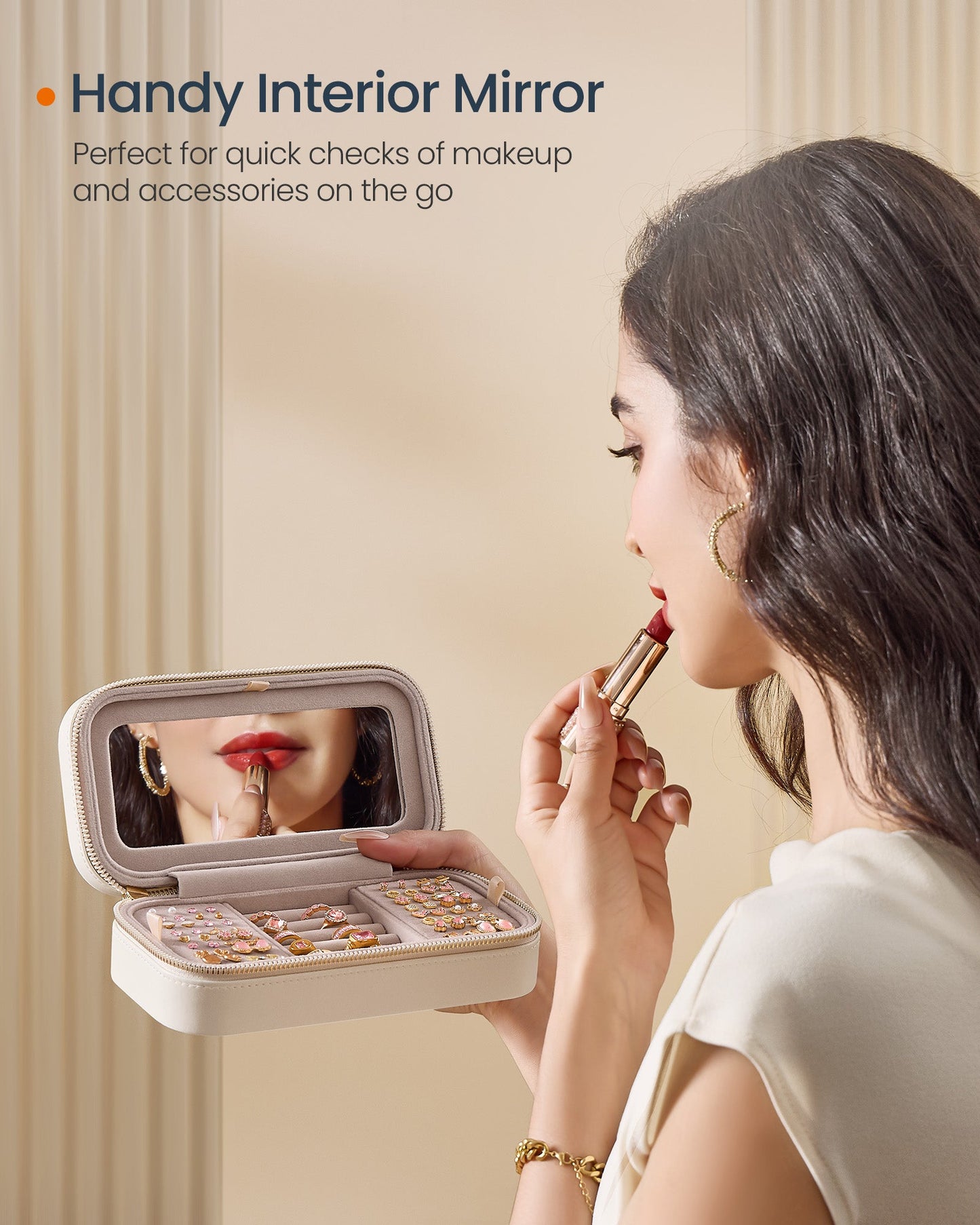 ANAH Collection - Travel Jewelry Case