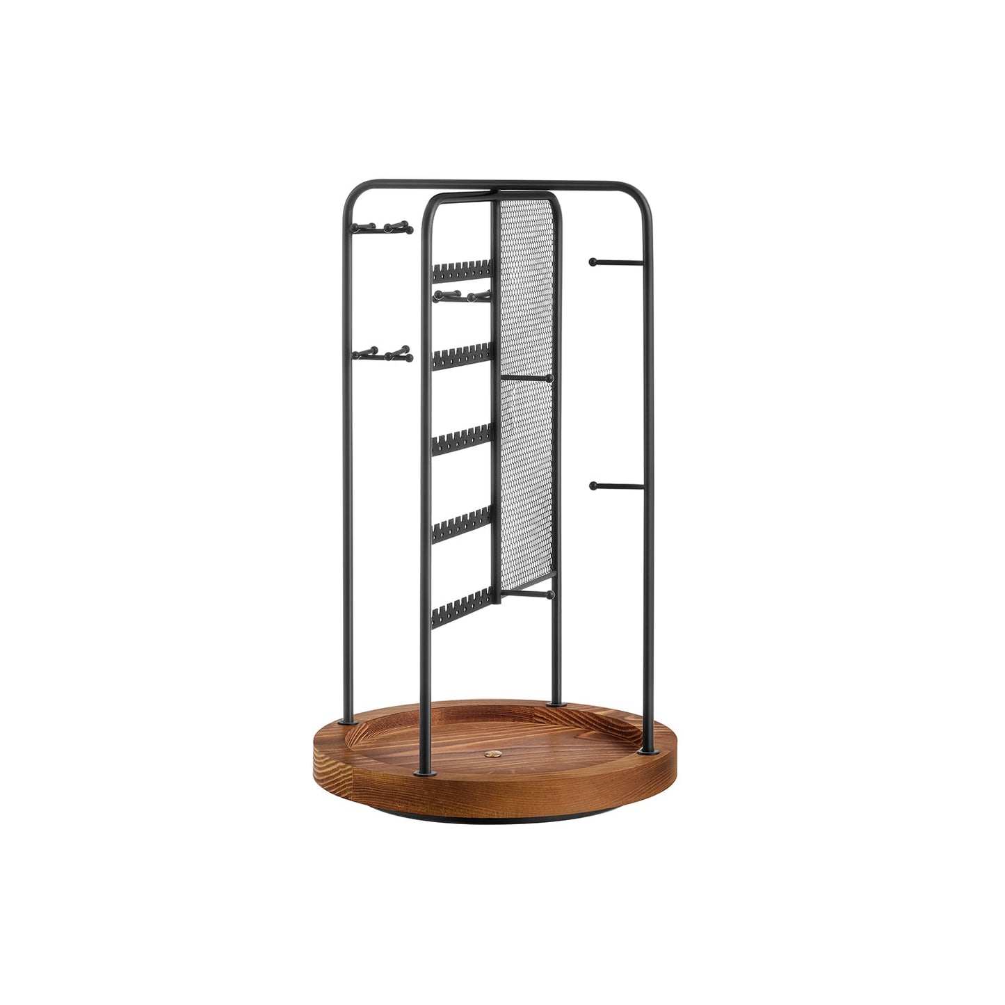 Rotating Jewellery Stand with Bottom Tray
