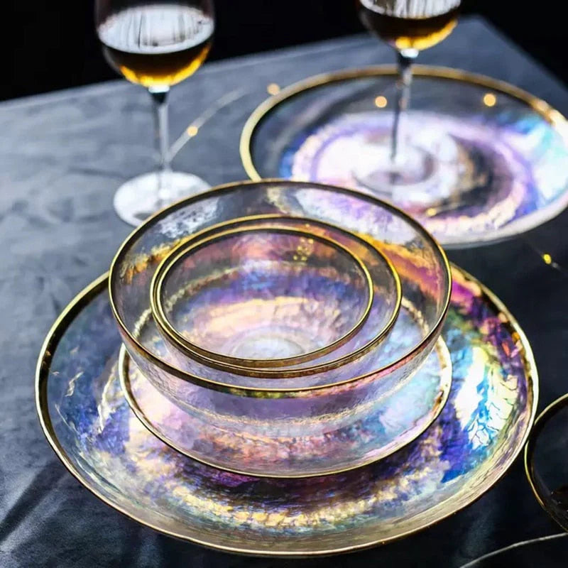 Japanese Gold Edge Ice Plate Collection