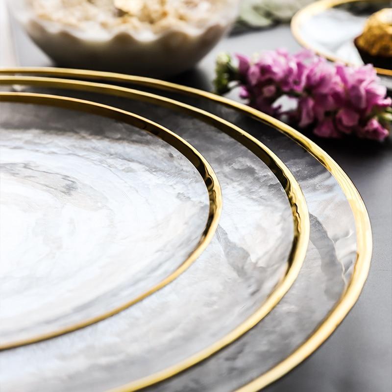 Japanese Gold Edge Ice Plate Collection