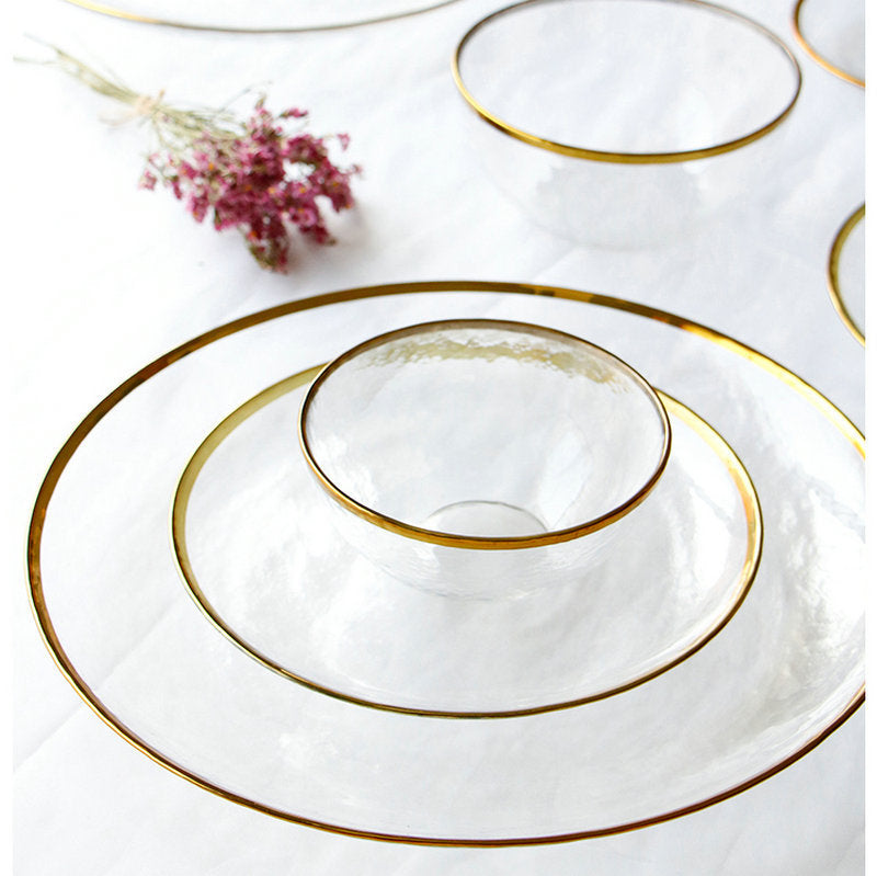 Japanese Gold Edge Ice Plate Collection