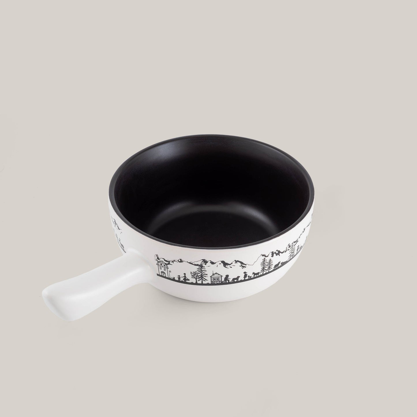 Heidi Ceramic Cheese Fondue Set