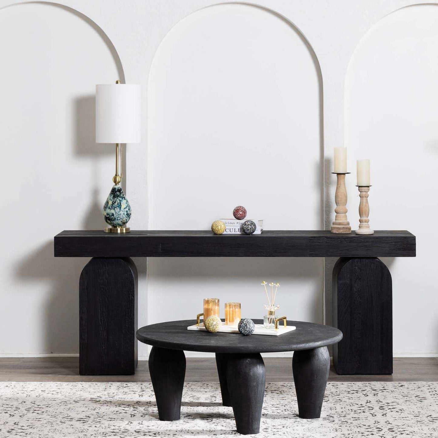 Katipunan Aqua Gold Metallic Brass Table Lamp