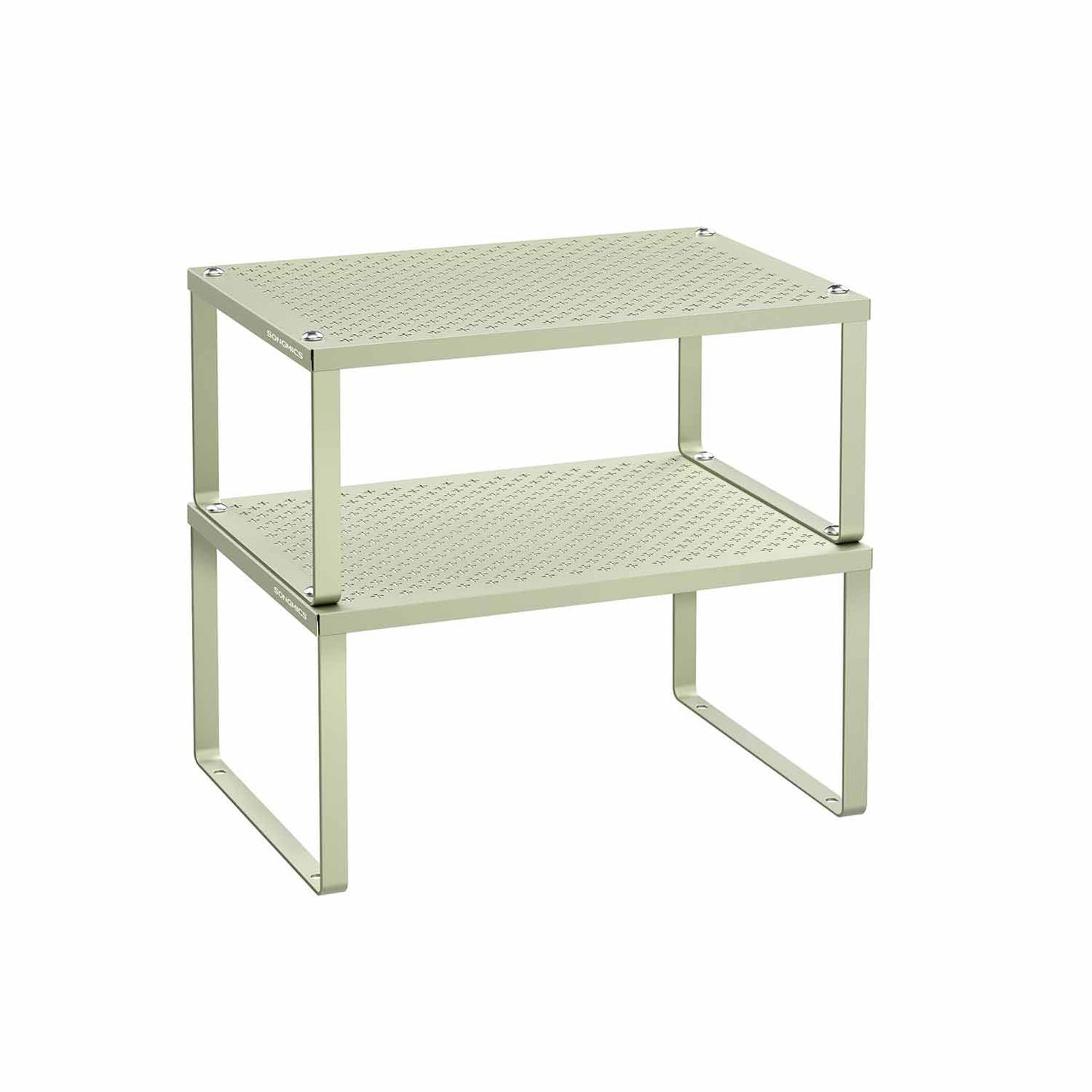 Set of 2 Stackable and Expandable Spice Racks