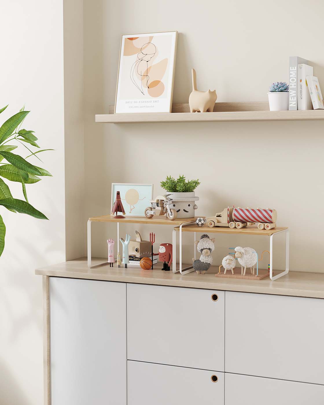 Expandable Cupboard Shelf Orgnizers