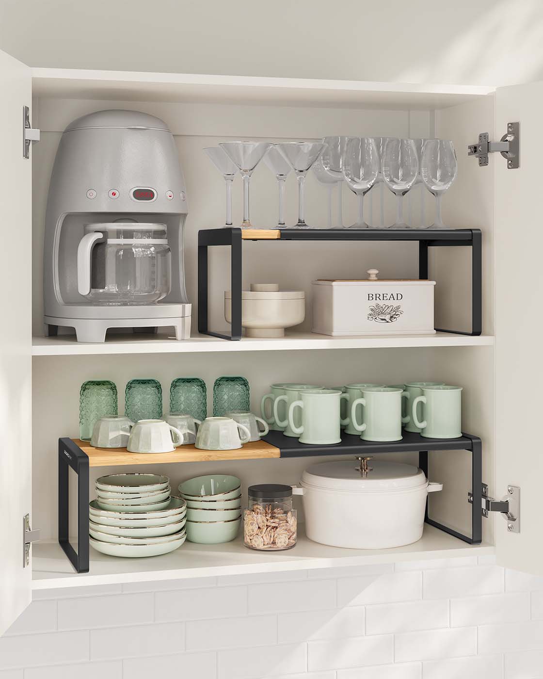 Expandable Cupboard Shelf Orgnizers