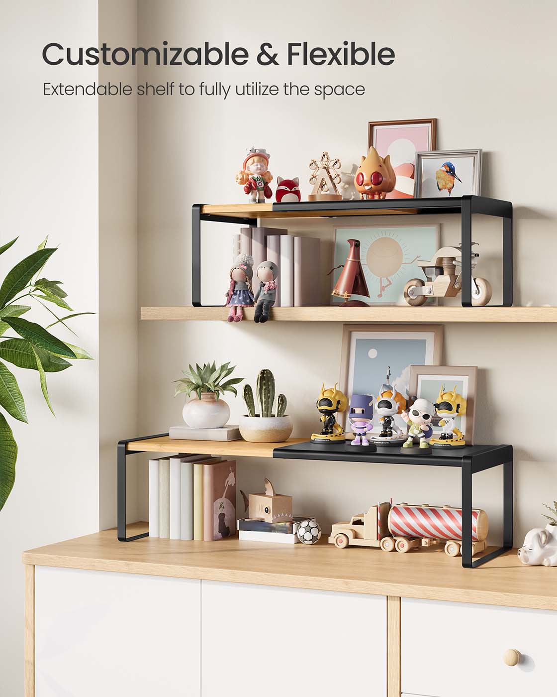 Expandable Cupboard Shelf Orgnizers