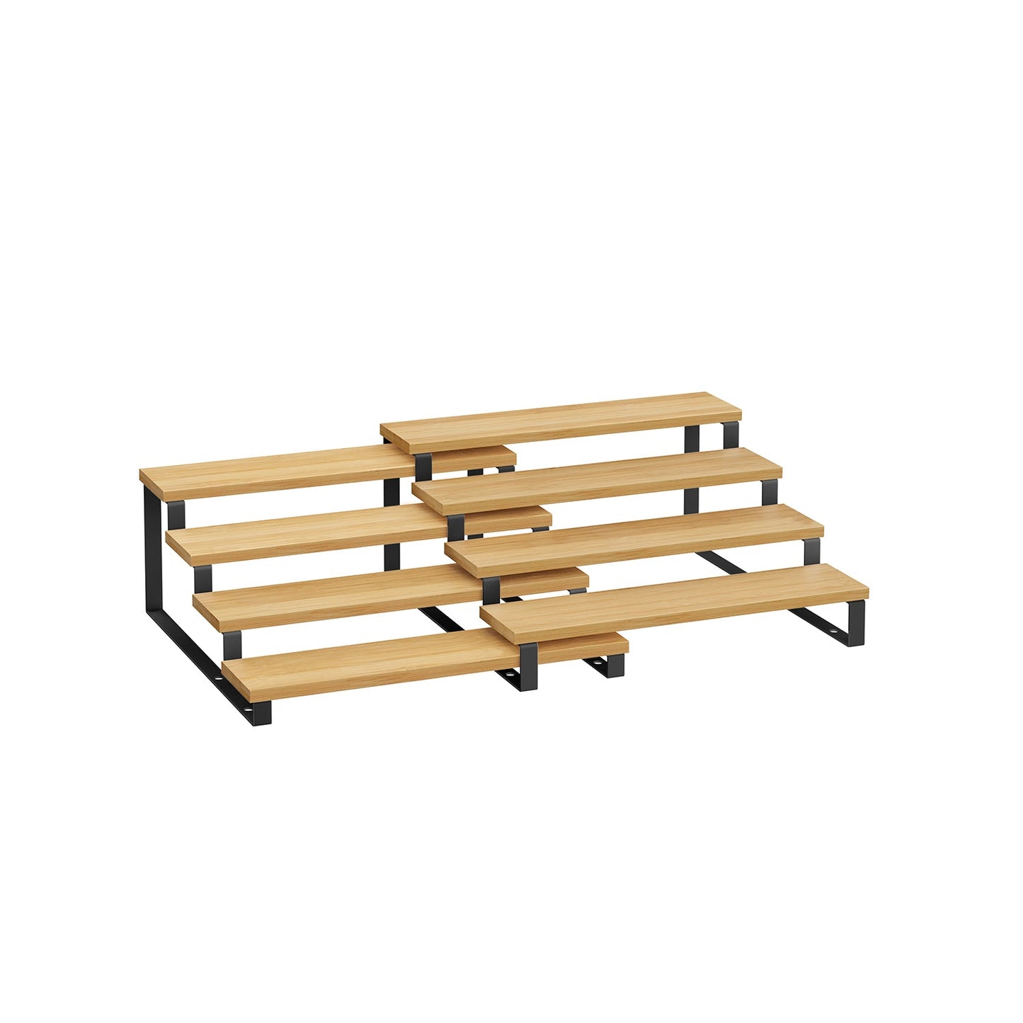 Set of 2 Engineered Wood Perfume Organizer Stand