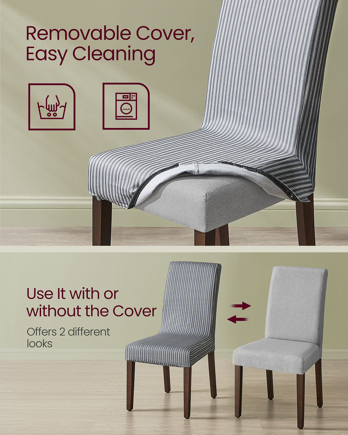 Set of 2 Dining Chairs