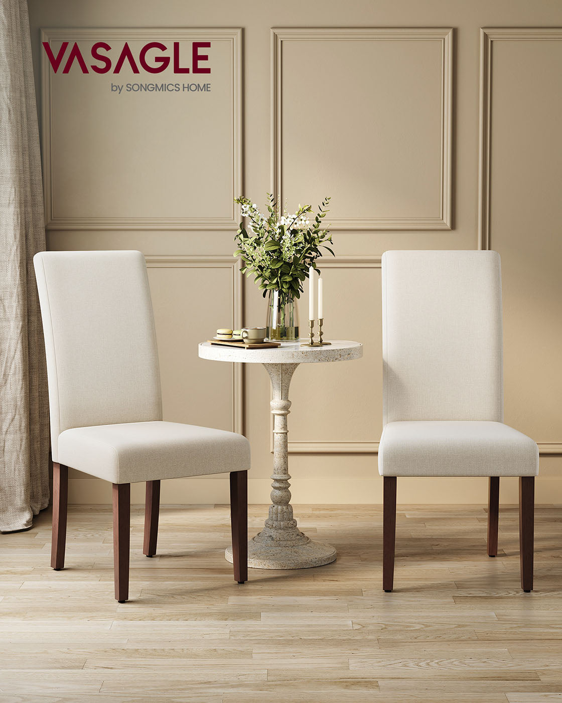 Set of 2 Dining Chairs