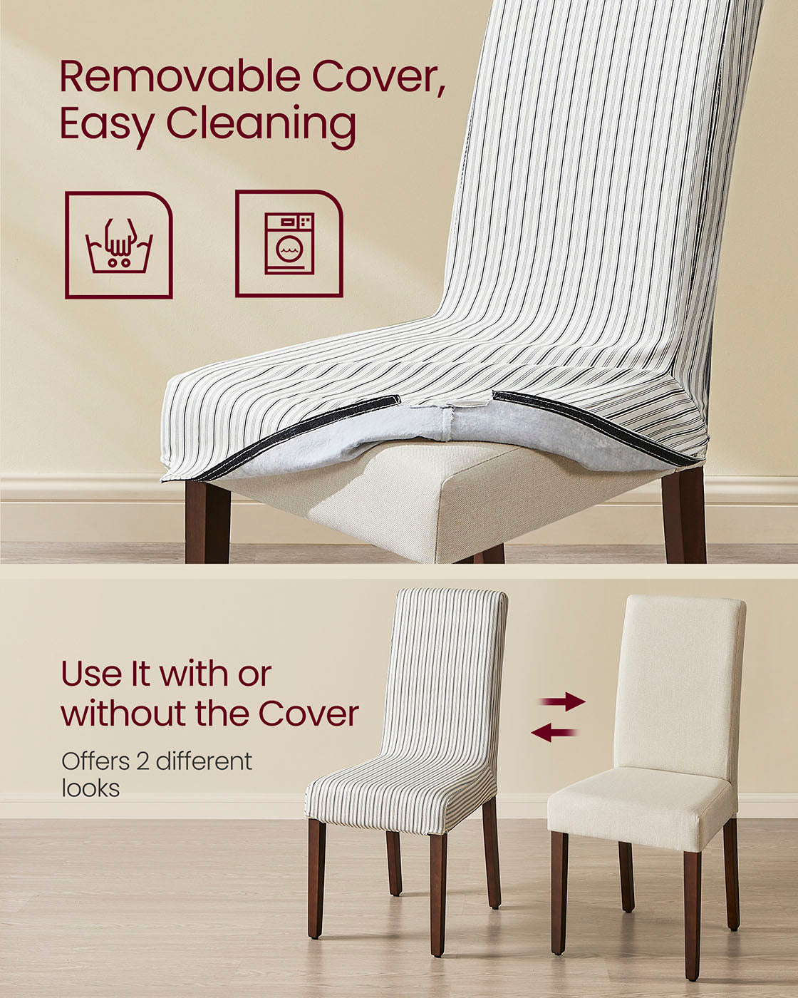 Set of 2 Dining Chairs