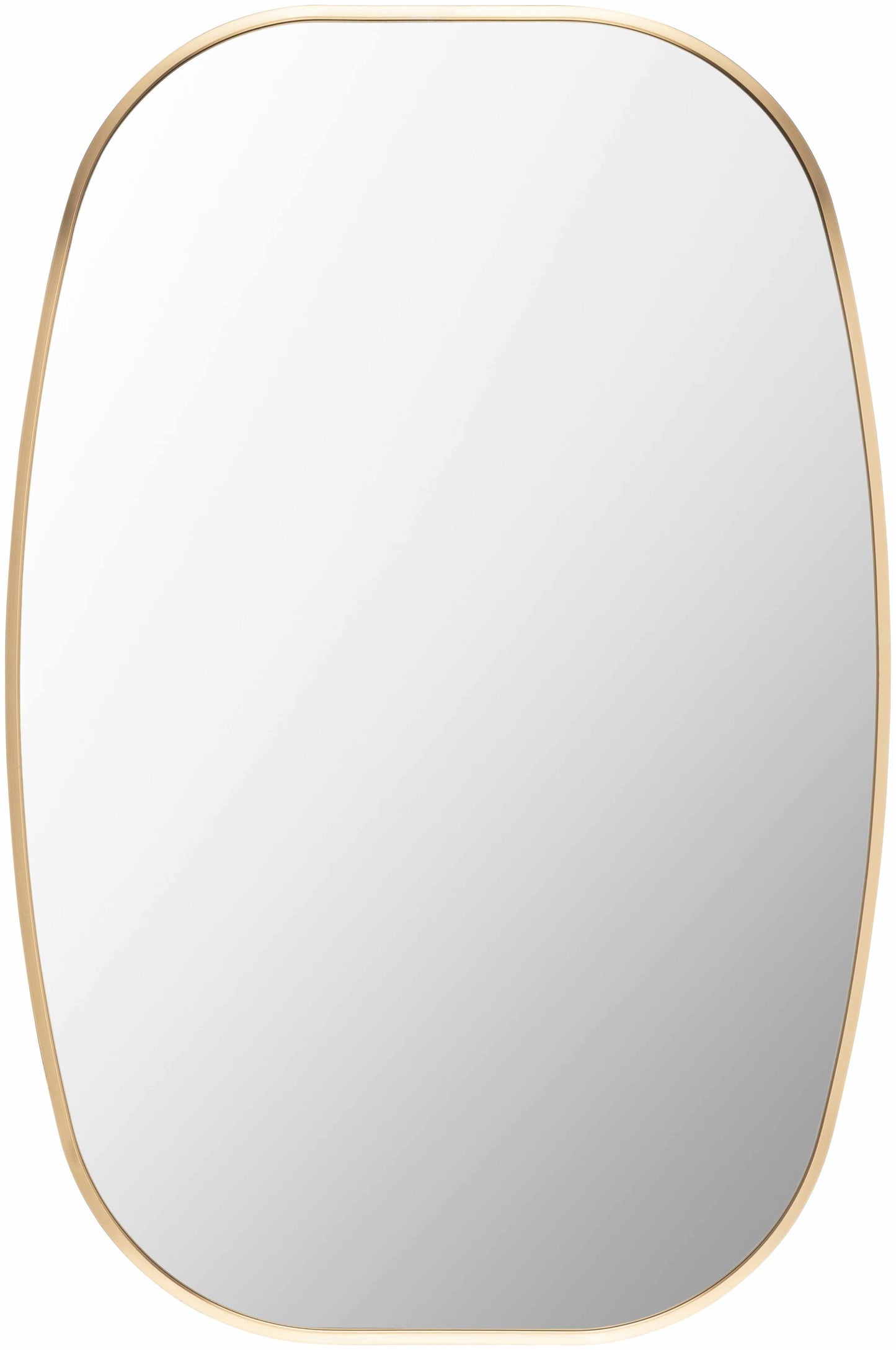 Kopparberg Gold Frame Round Mirror