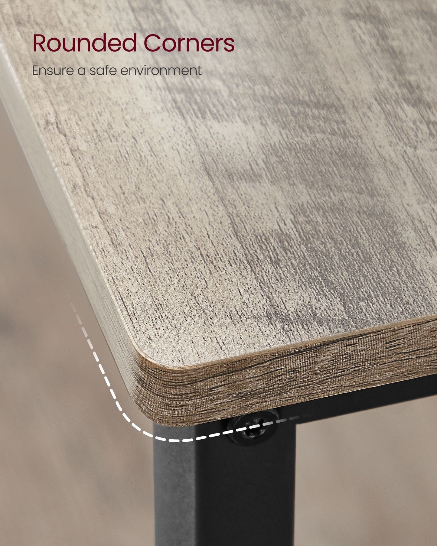 47.2 Inches Kitchen Shelf with Large Worktop