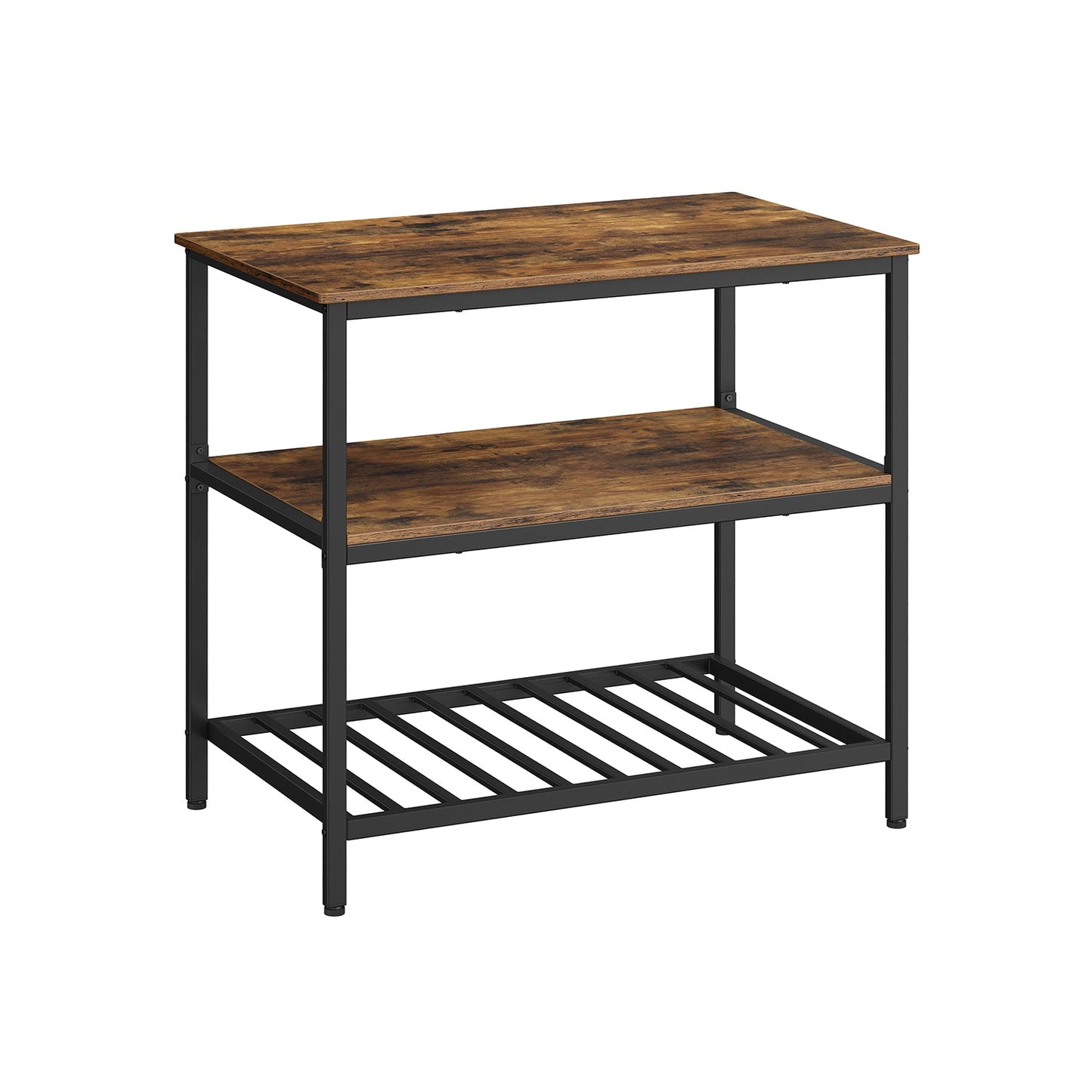 39.4 Inches Kitchen Shelf with Large Worktop