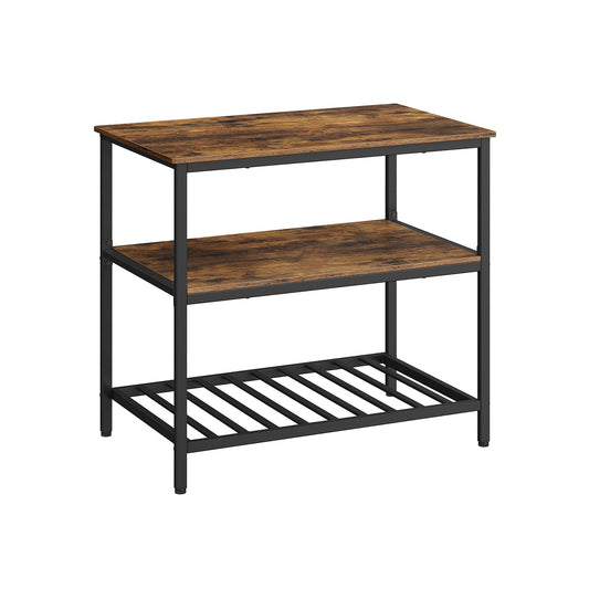 39.4 Inches Kitchen Shelf with Large Worktop