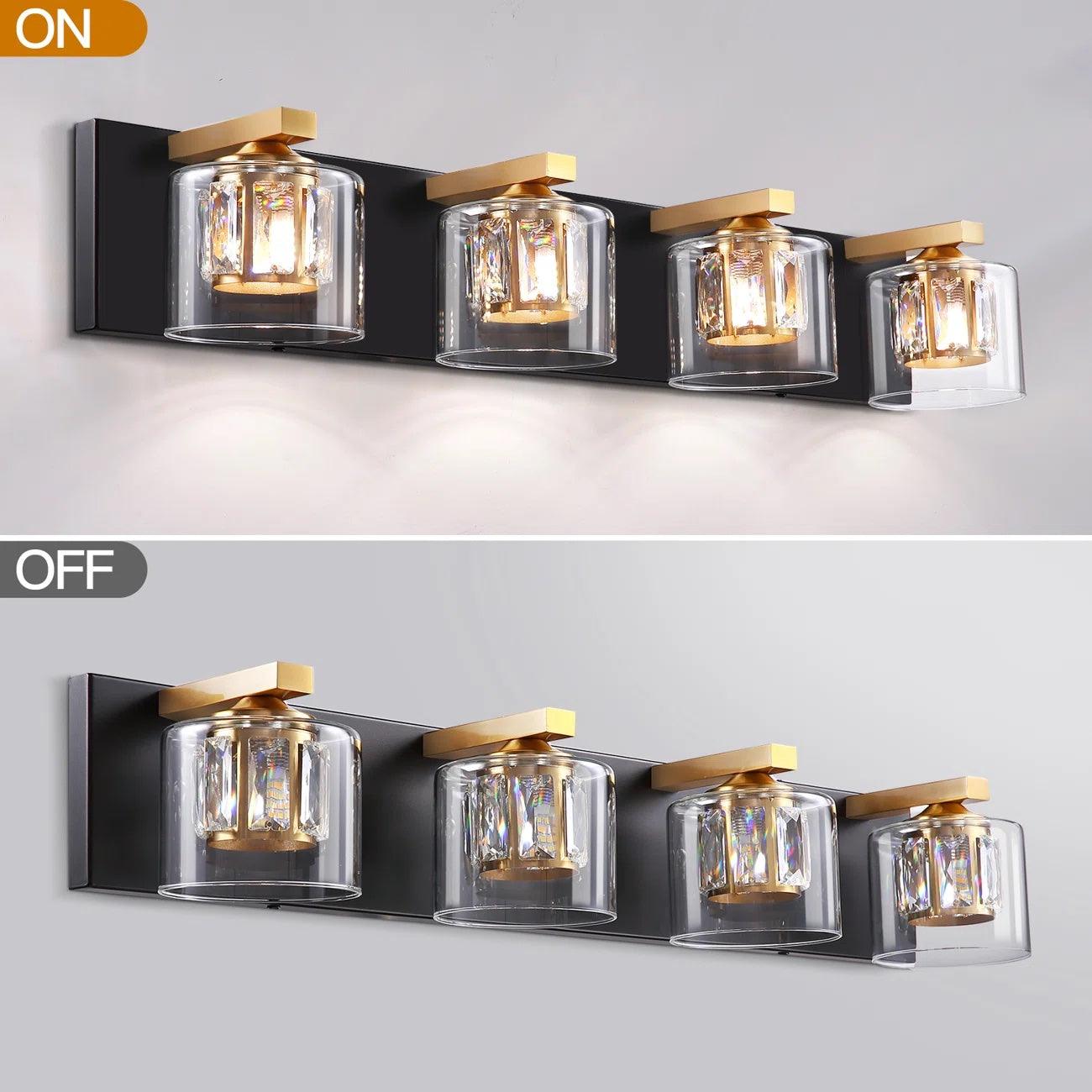 Kolt Modern 4-Light Bathroom Vanity Light