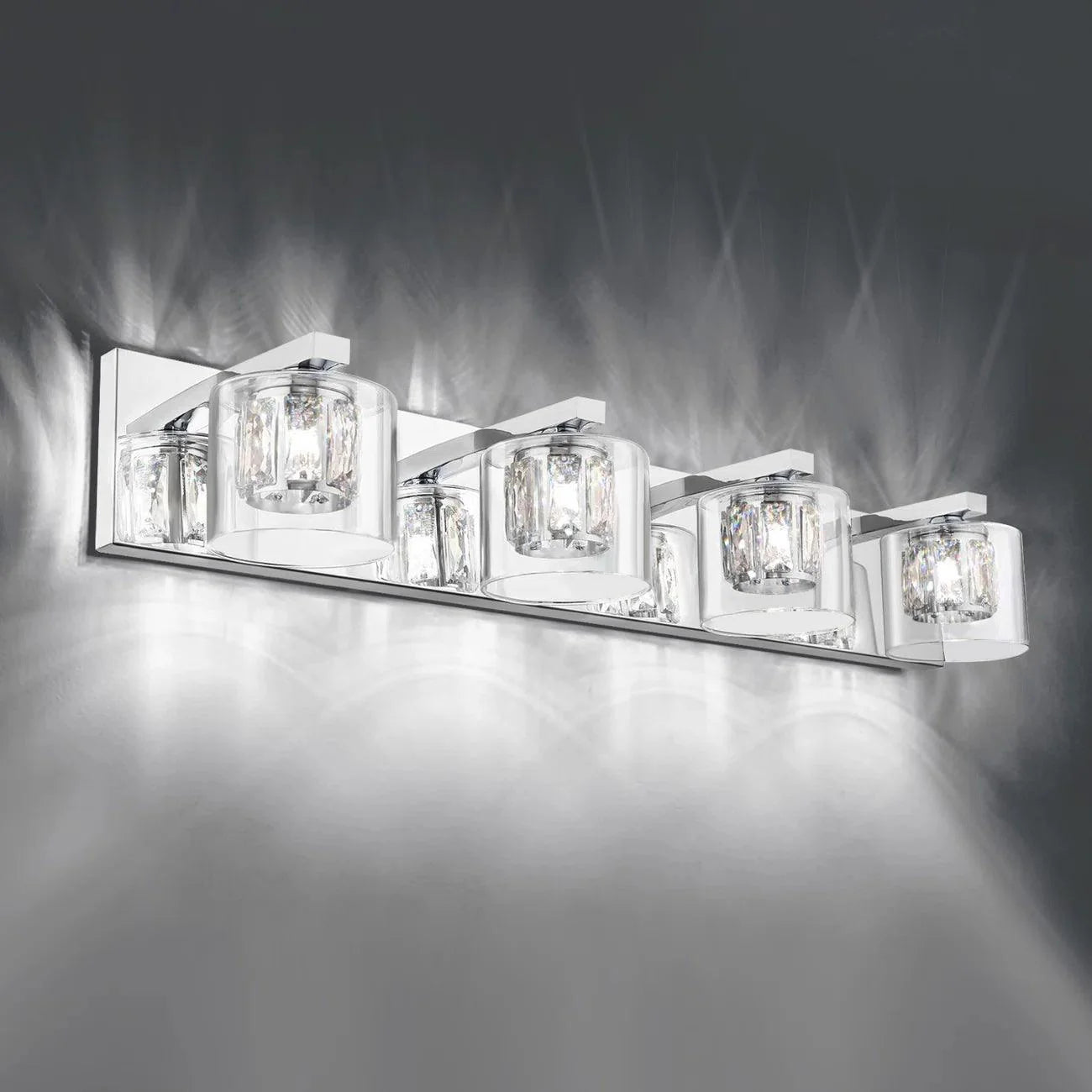 Kolt Modern 4-Light Bathroom Vanity Light