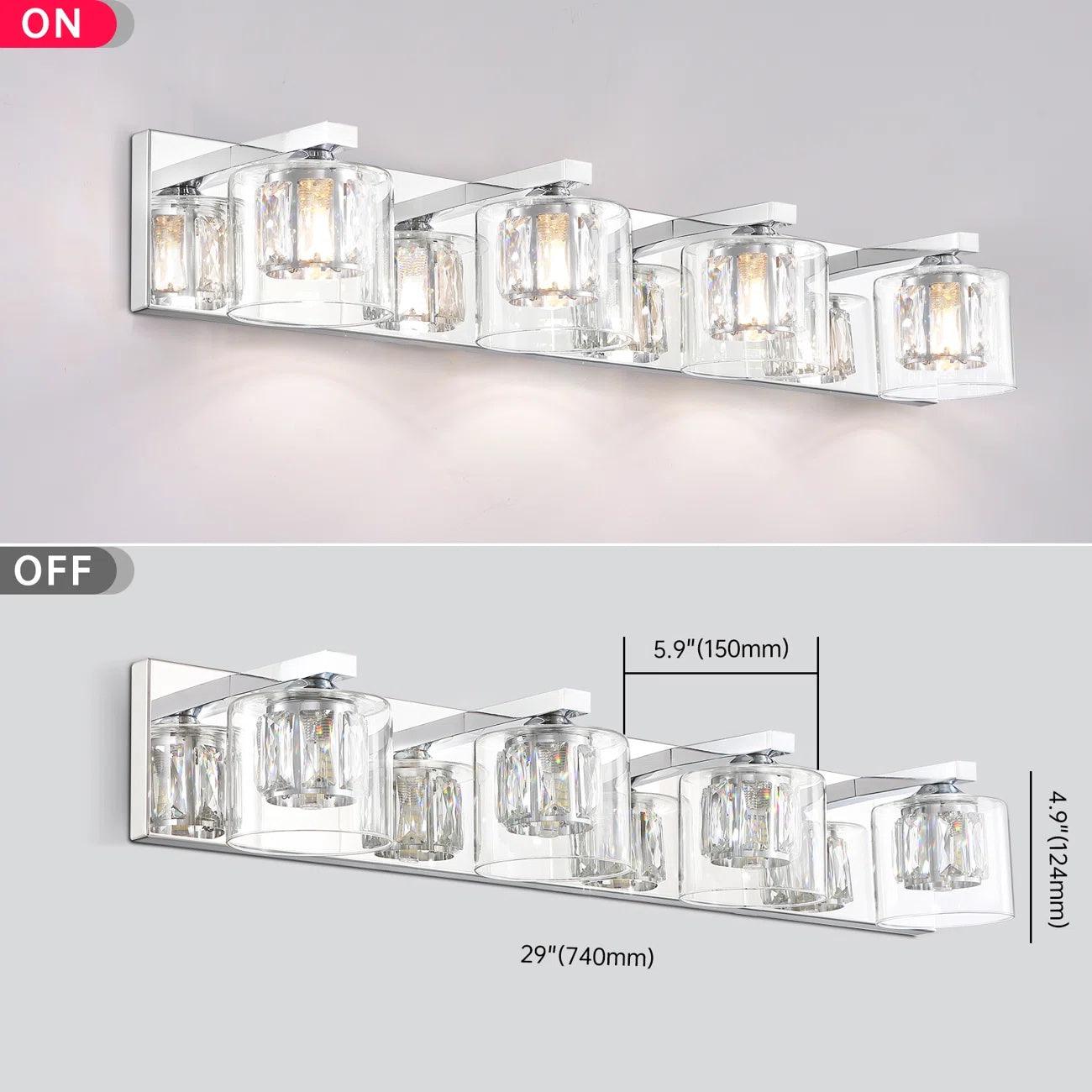 Kolt Modern 4-Light Bathroom Vanity Light