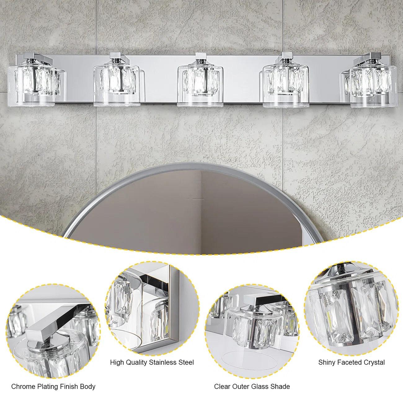 Kolt Modern 5-Light Bathroom Vanity Light