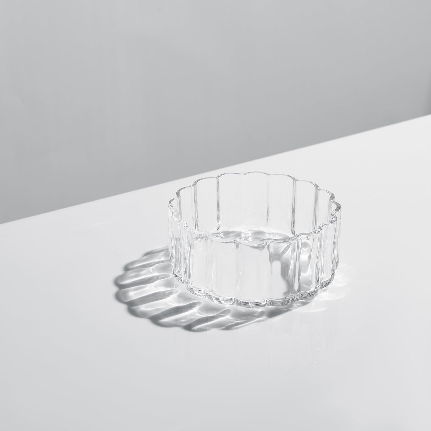 Flower Bowl Glassware, Set of 2