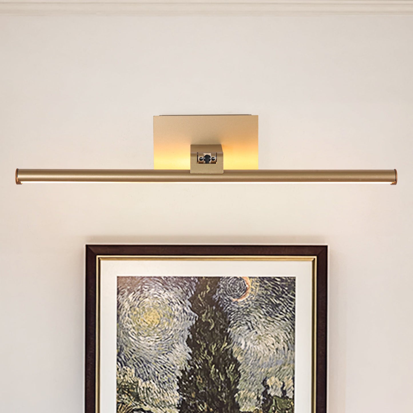 Battery-powered LED Mirror Vanity Light with Remote Control