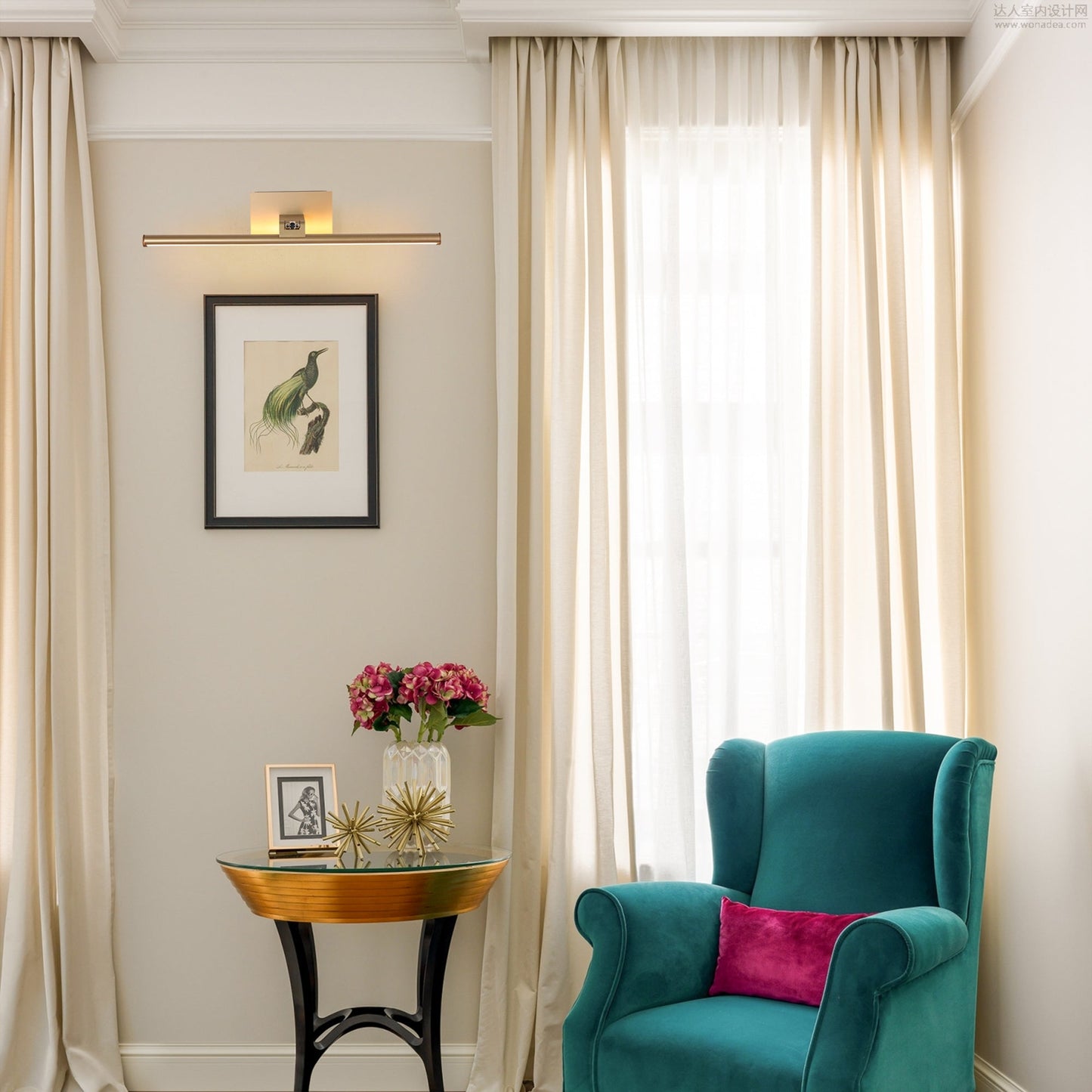 Battery-powered LED Mirror Vanity Light with Remote Control