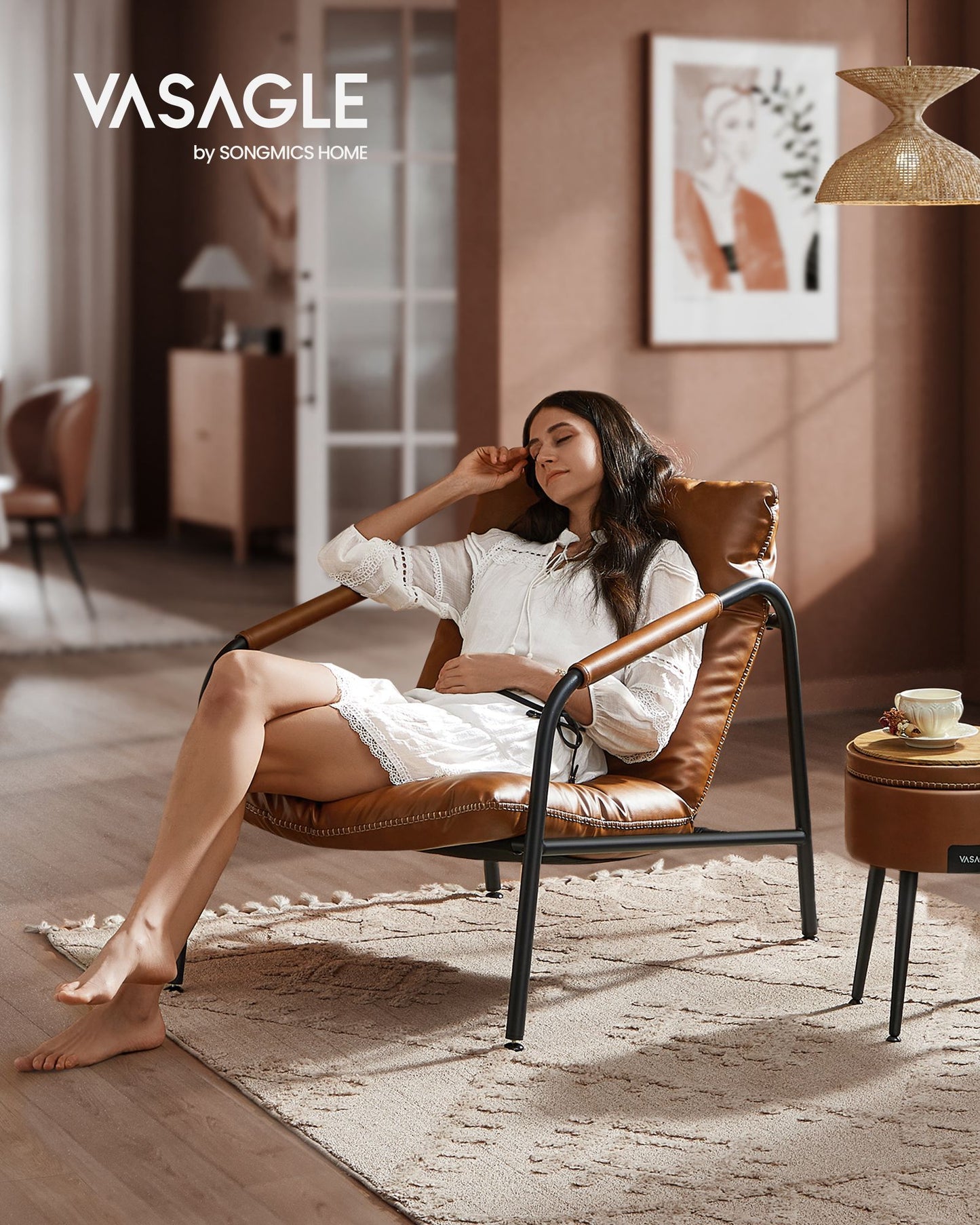 EKHO Collection - Accent Chair with Sleek Frame