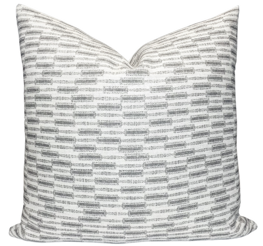 Lacuna Pillow Cover in Kohl, Susan Connor Textiles
