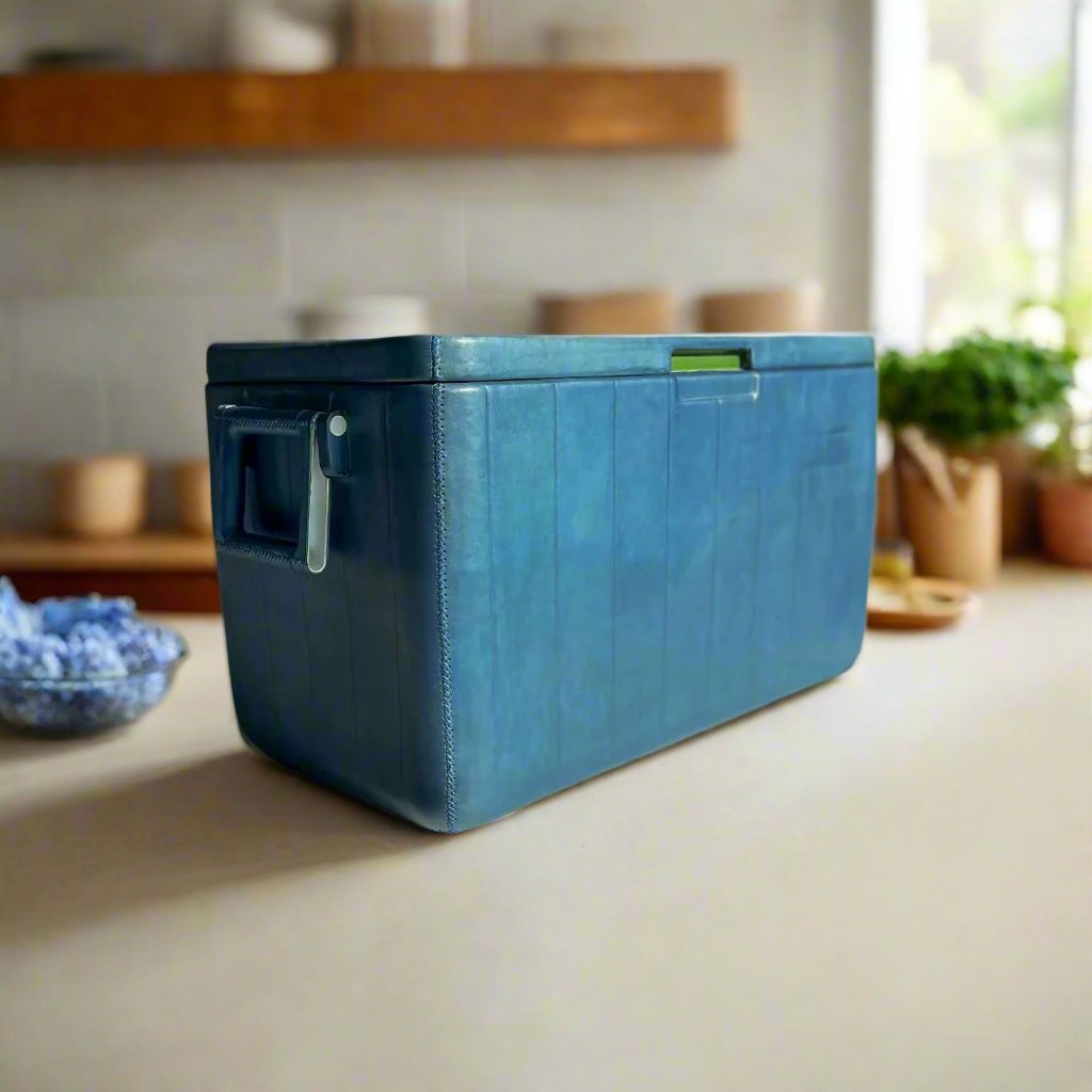 La Familia | XL Leather Cooler with Handles (46L)