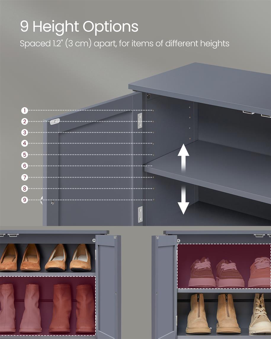 3-Tier Shoe Storage Organizer