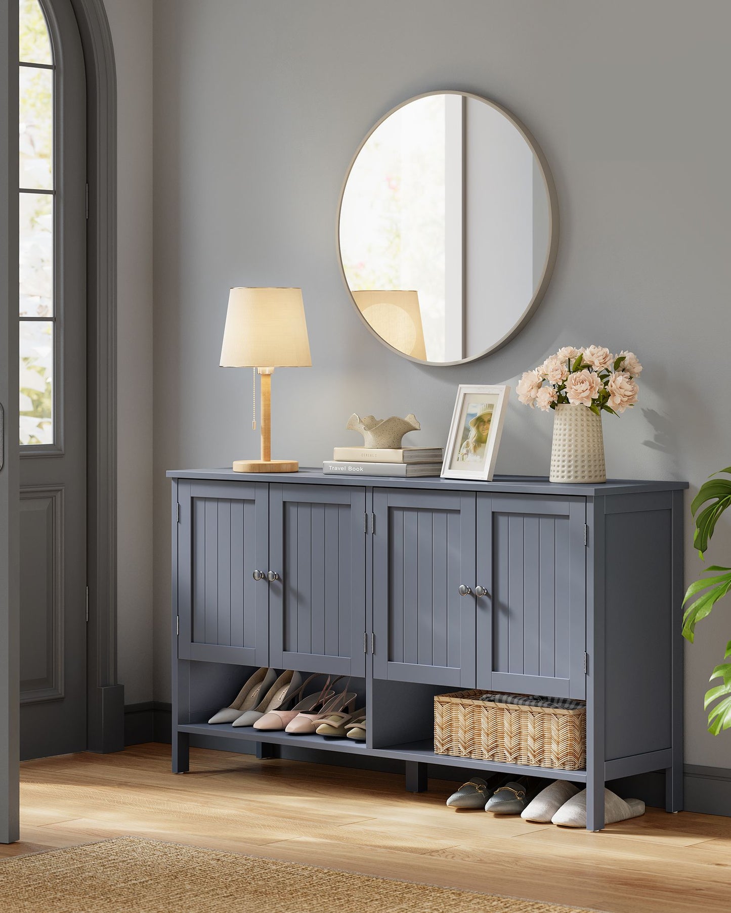 Shoe Cabinet, 3-Tier Shoe Storage Organizer