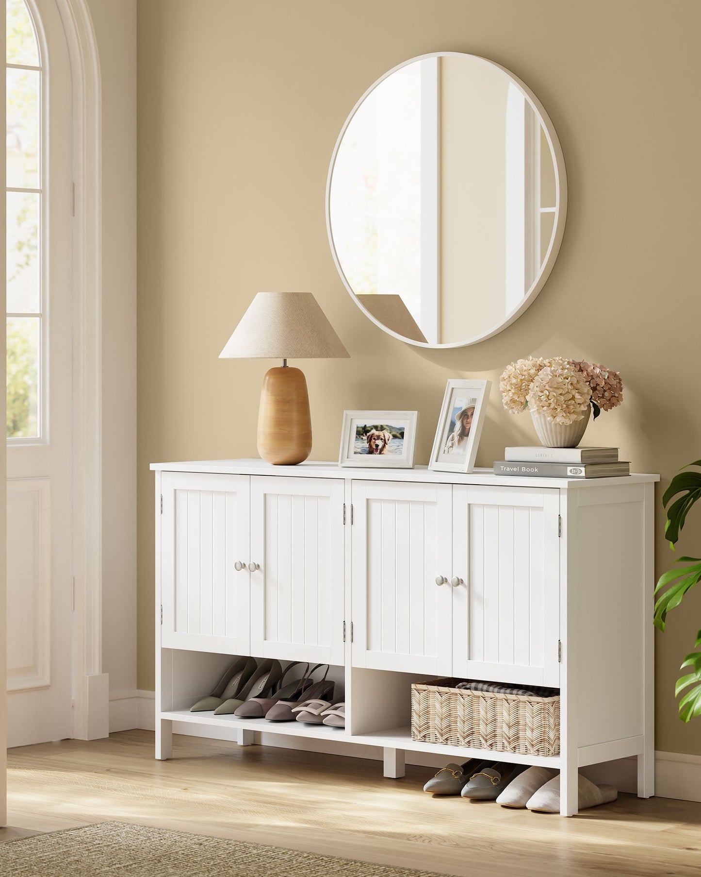 Shoe Cabinet, 3-Tier Shoe Storage Organizer