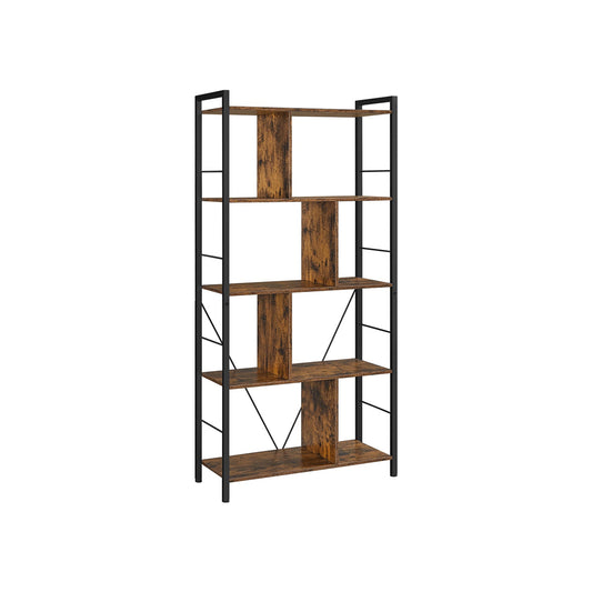 5 Tier Shelving Unit with Open Compartments