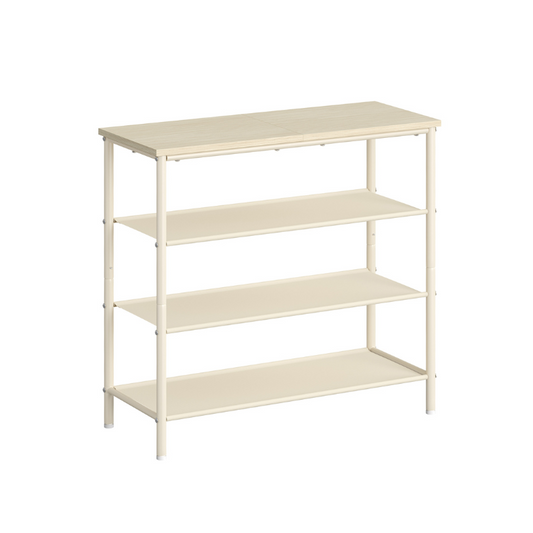 4 Tier Shoe Storage Rack for 9-12 Pairs of Shoes