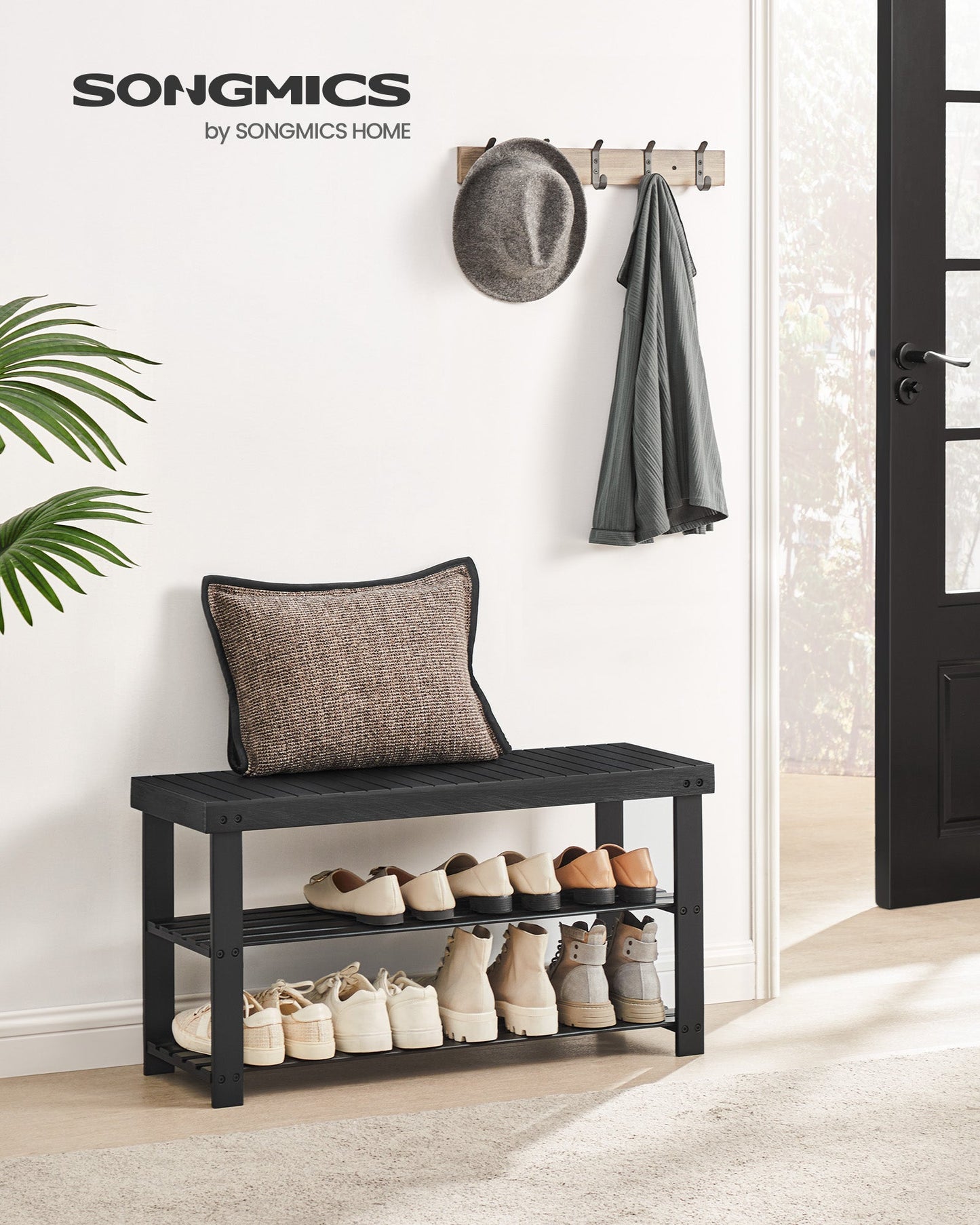 3-Tier Bamboo Shoe Storage Organizer