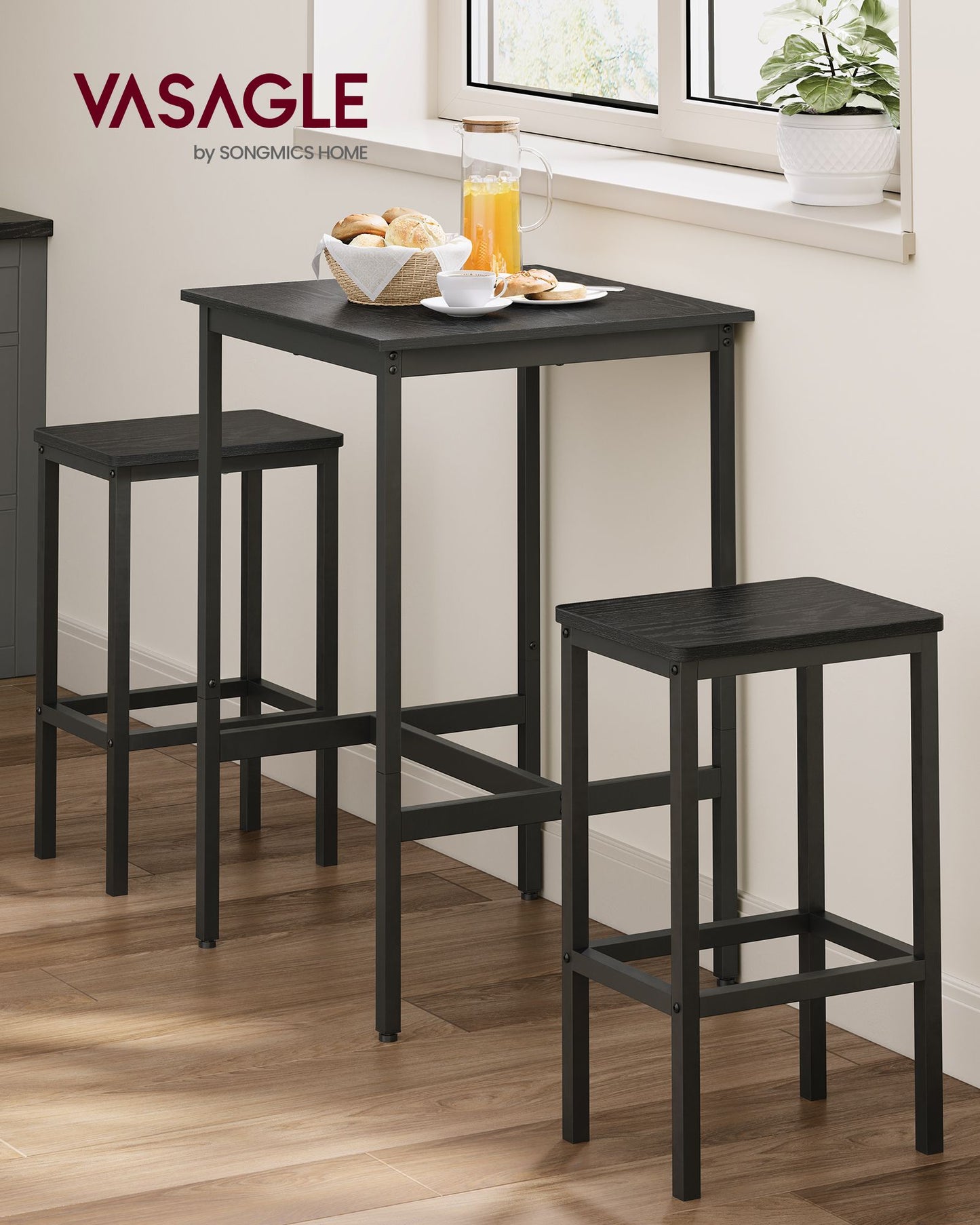 Bar Table and Chairs Set
