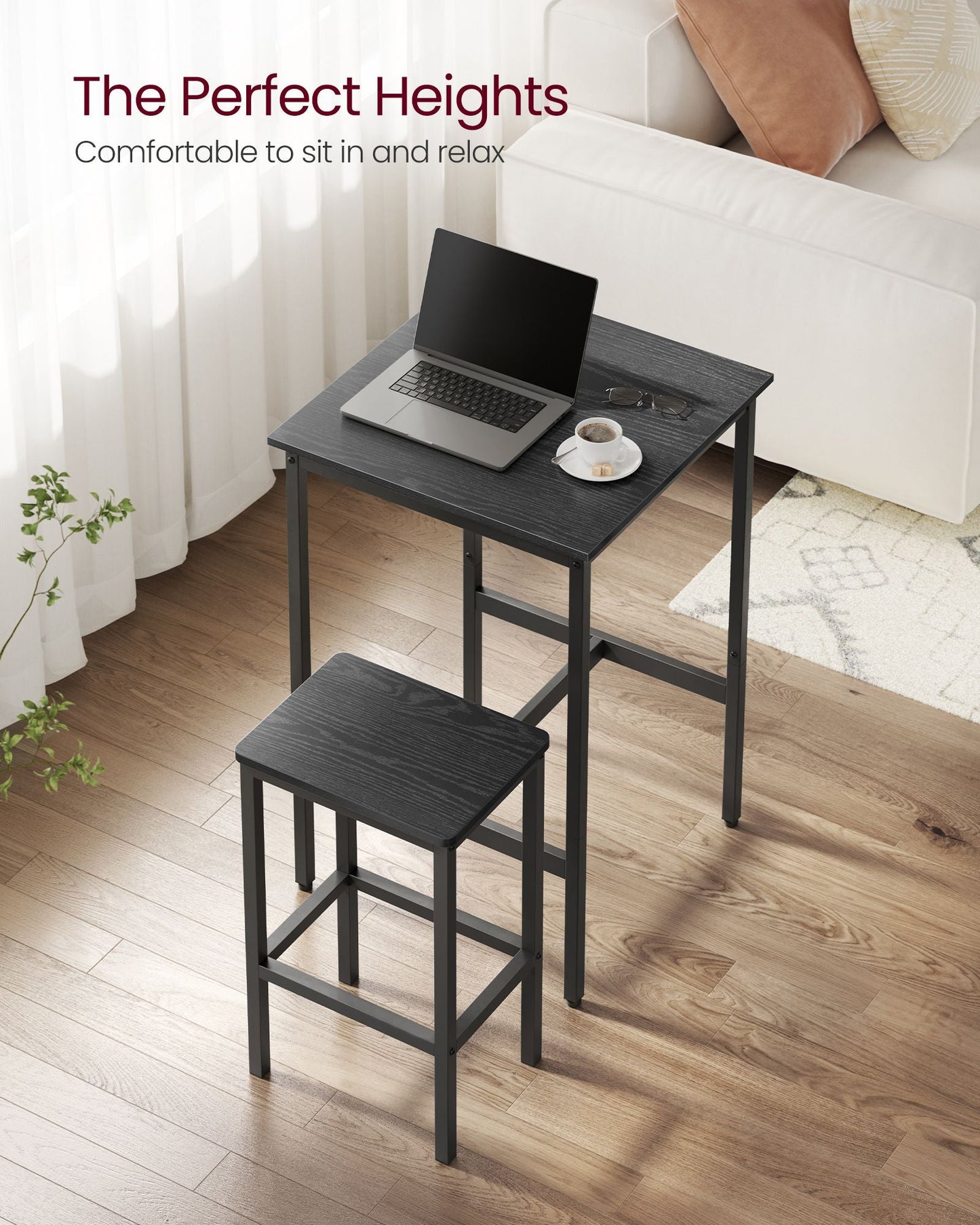 Bar Table and Chairs Set