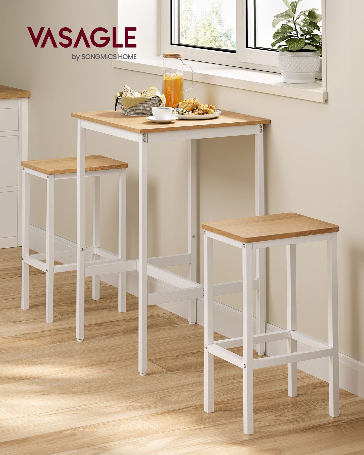 Bar Table and Chairs Set