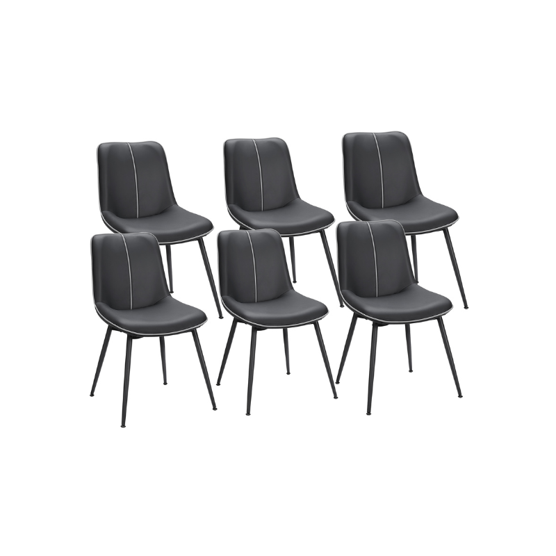 Leather Dining Chairs Set of 6