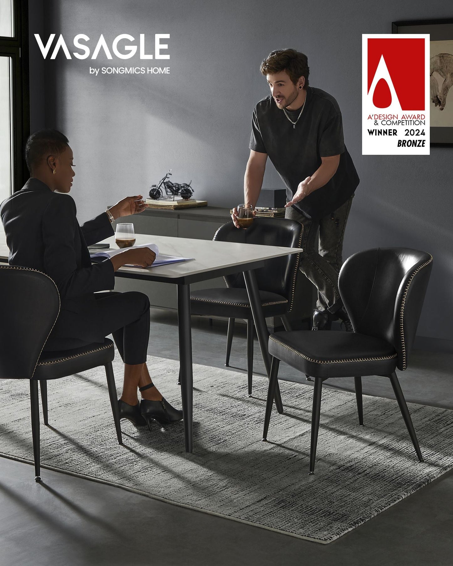 EKHO Collection - Dining Chairs Set of 4