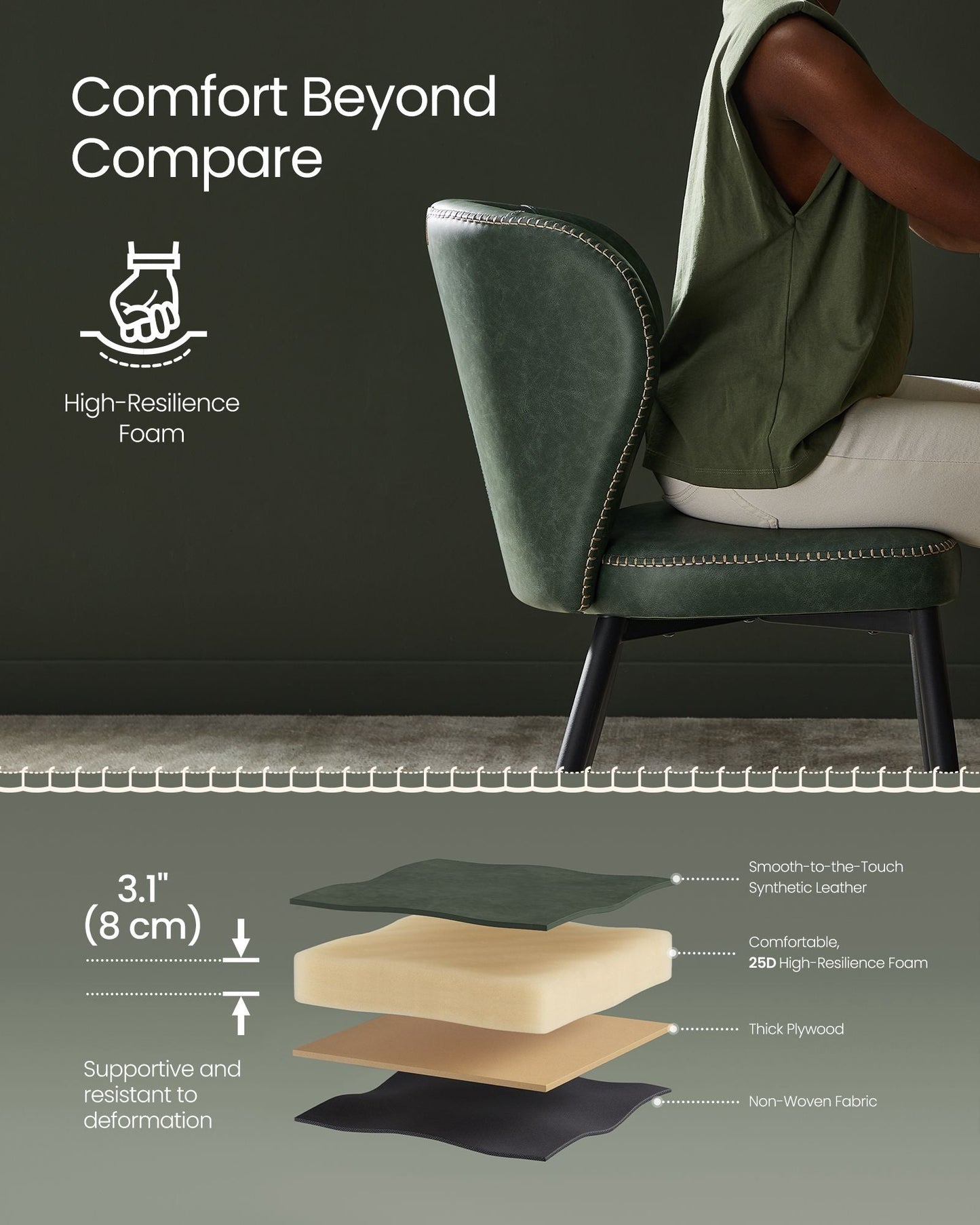 EKHO Collection - Dining Chairs Set of 4