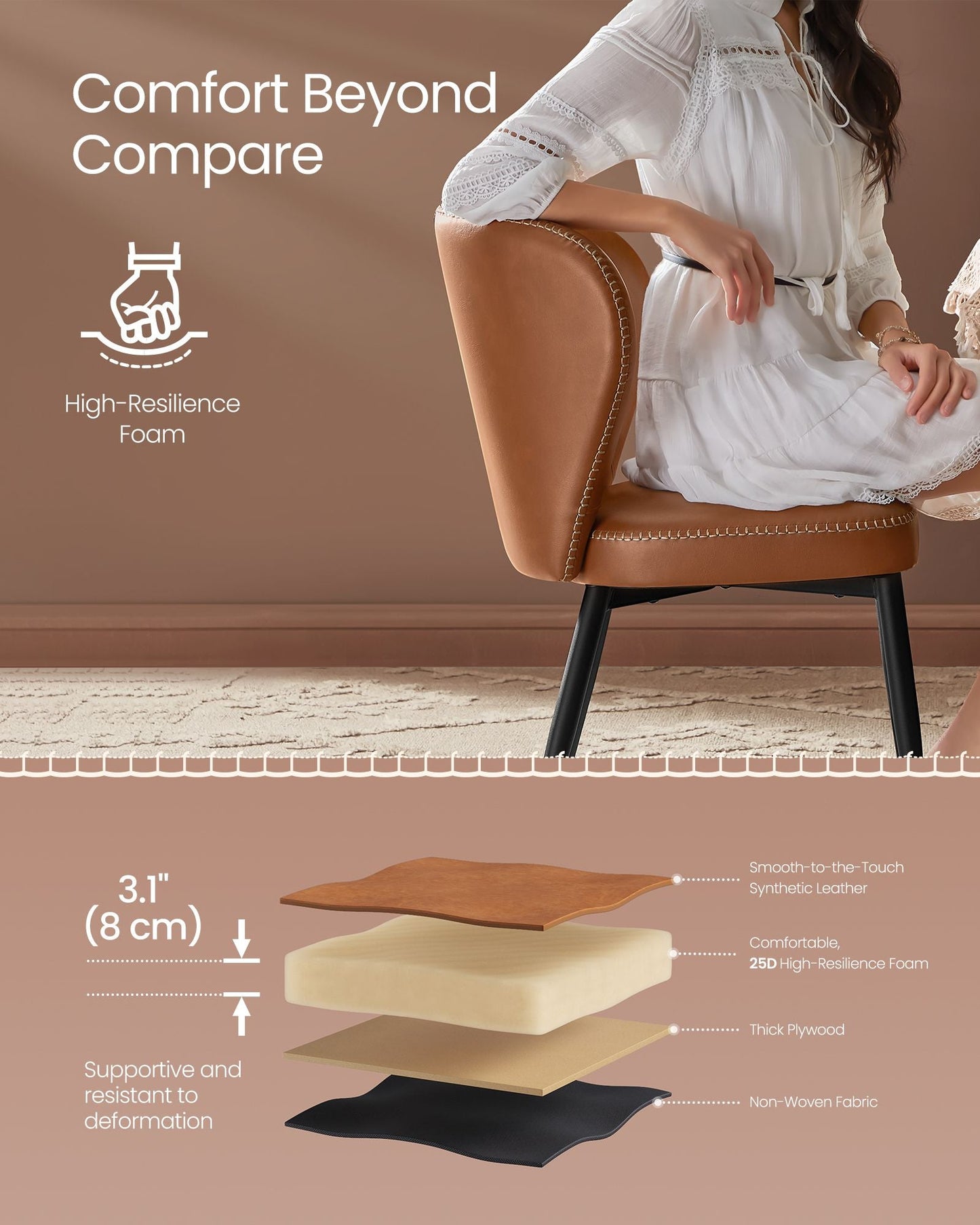 EKHO Collection - Dining Chairs Set of 6