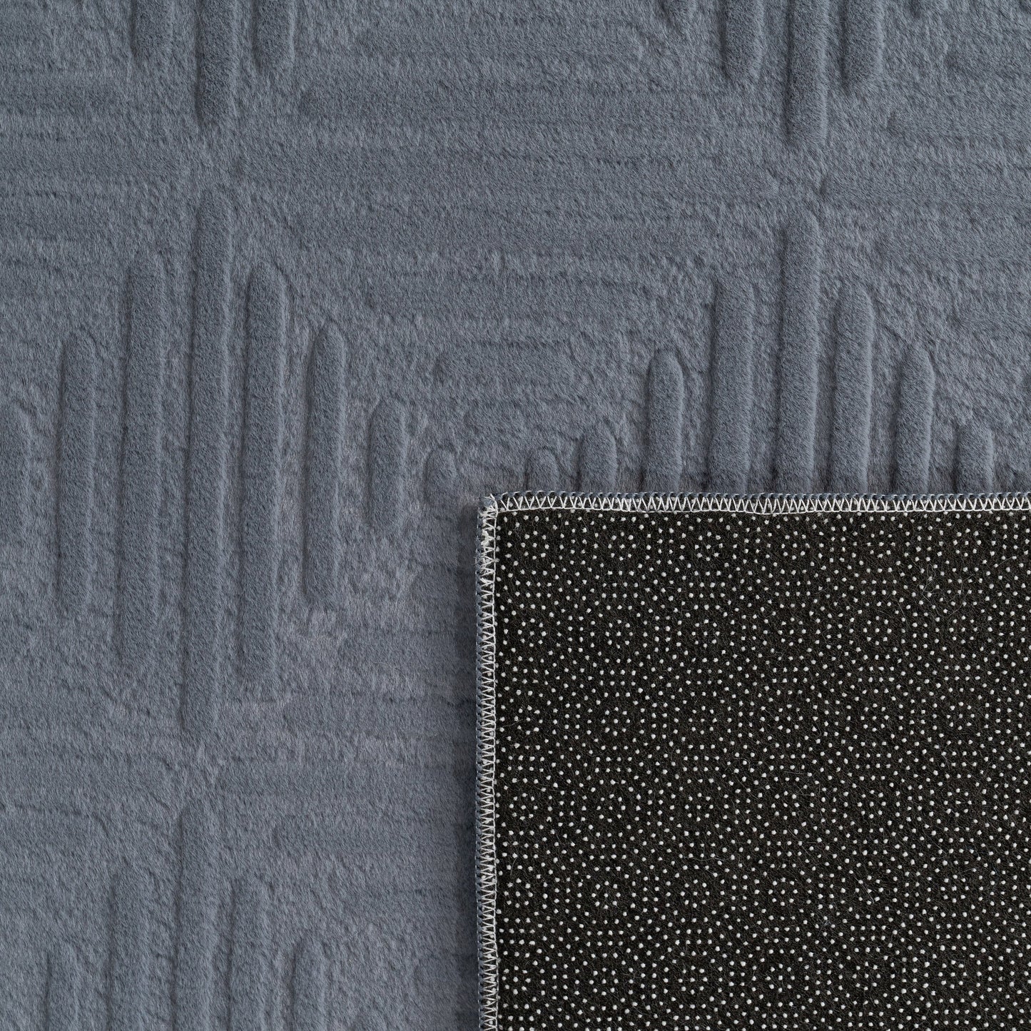 Soft Washable Area Rug Aspen with High-Low Pattern