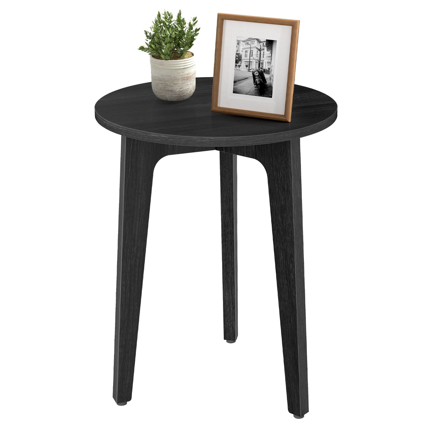 MAEZO Collection - Small Side Table, Round End Table