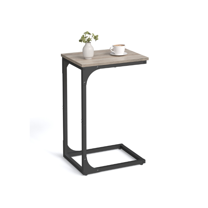 C-Shaped End Table